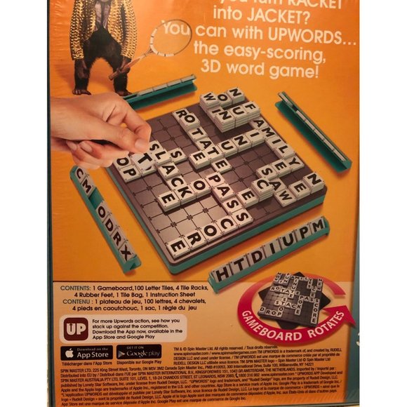 No brand / Not sure Toys Upwords Fun And Challenging Family Word